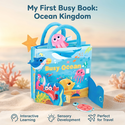 Ocean Adventure Busy Book for Toddlers