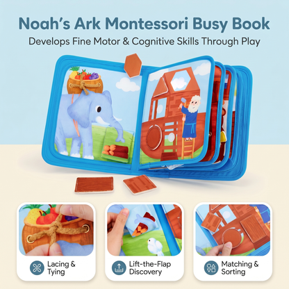 Noah's Ark Busy Book for Toddlers