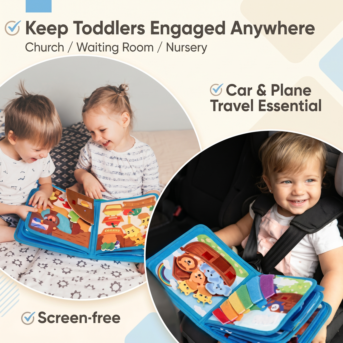 Noah's Ark Busy Book for Toddlers