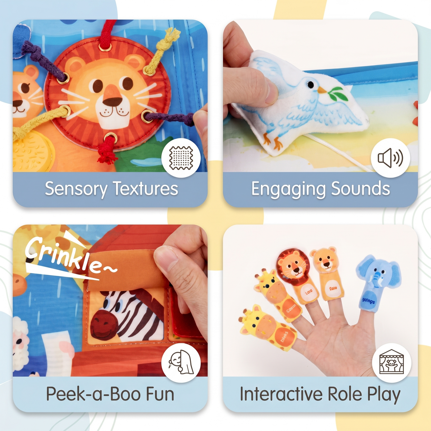 Noah's Ark Busy Book for Toddlers