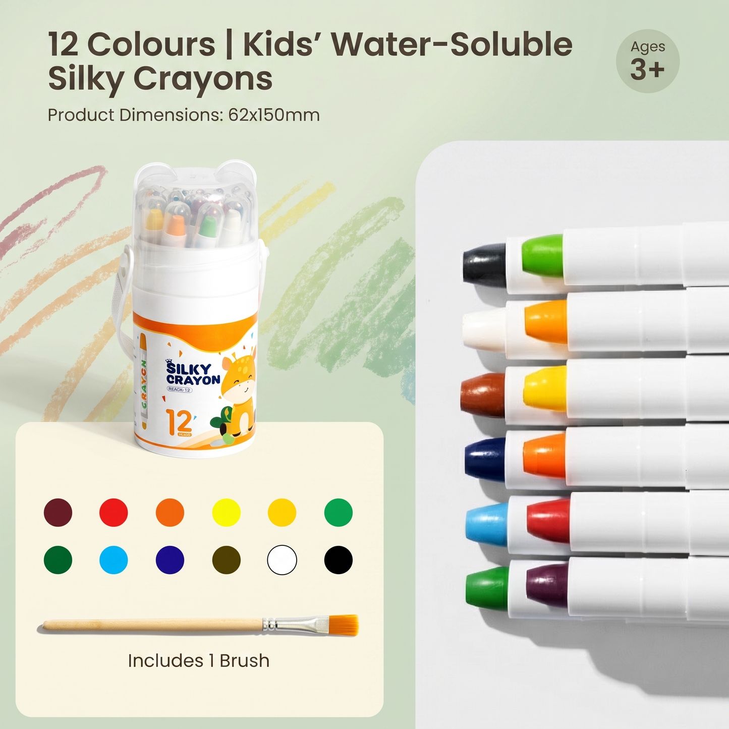 Twistable Colouring Crayons for Kids
