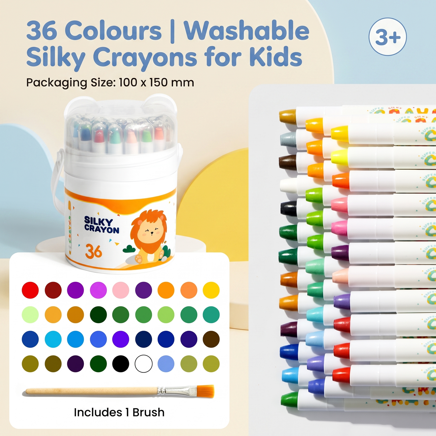 Twistable Colouring Crayons for Kids