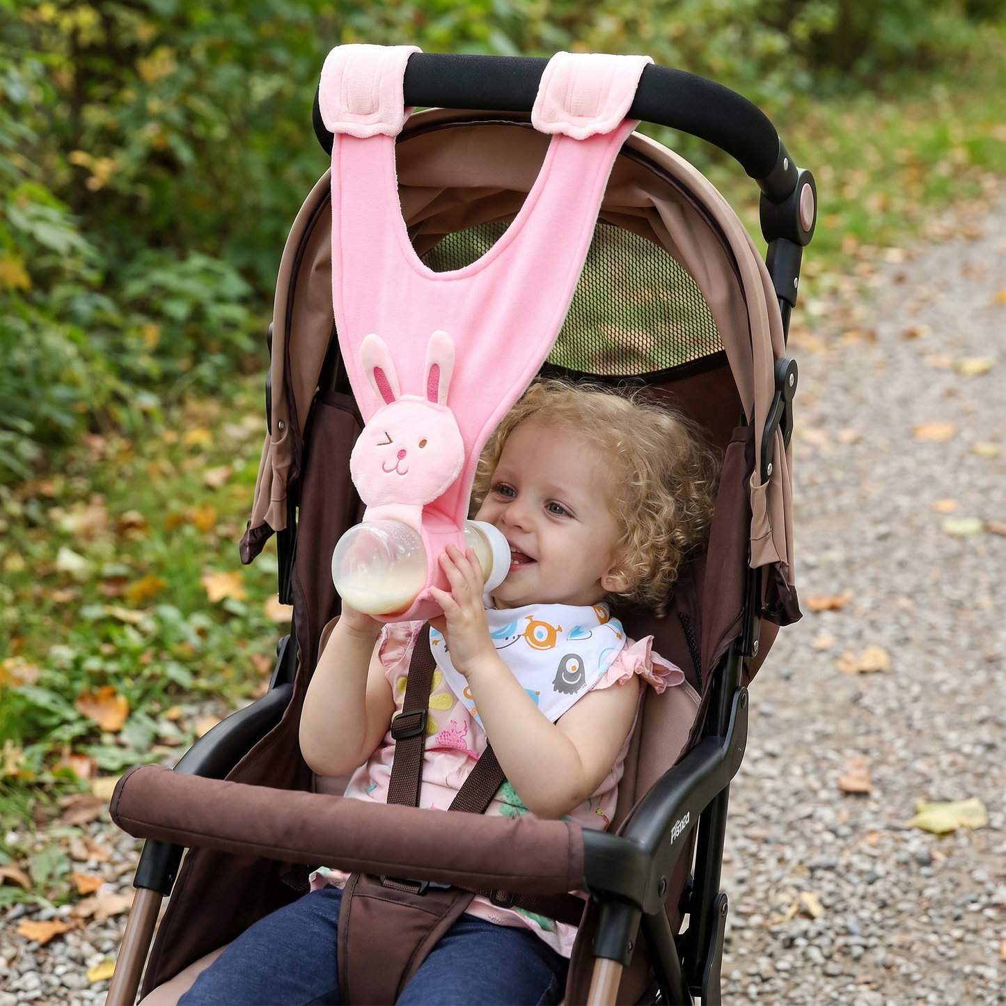 Adjustable Baby Bottle Holder for Hands Free Feeding