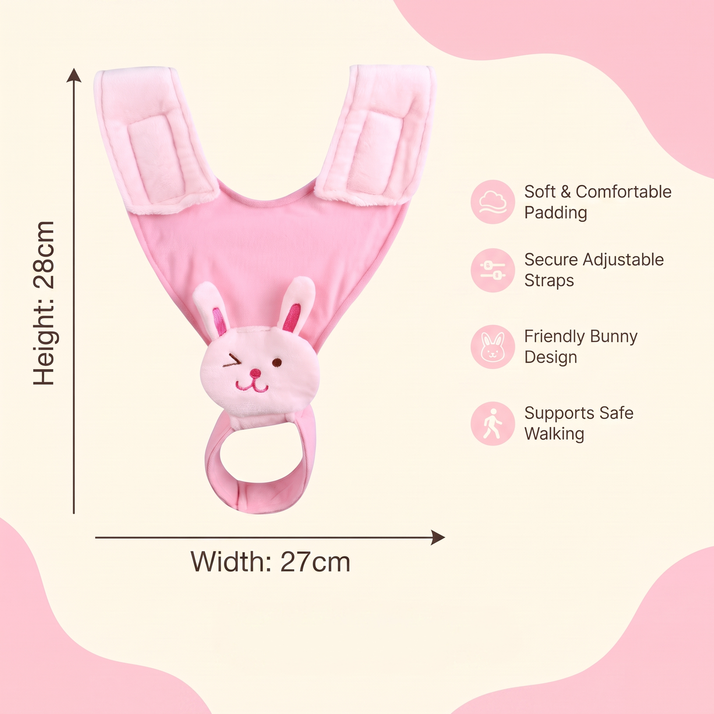 Adjustable Baby Bottle Holder for Hands Free Feeding