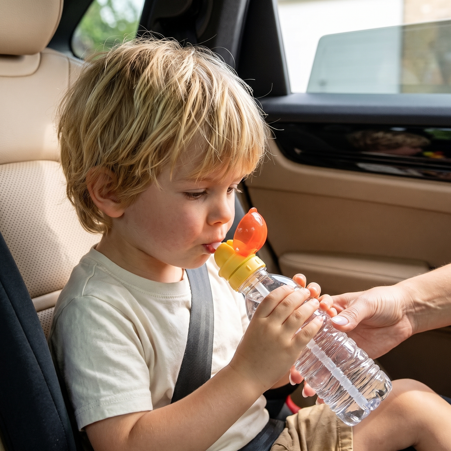 Universal Silicone Bottle Straw Topper (2-pack)