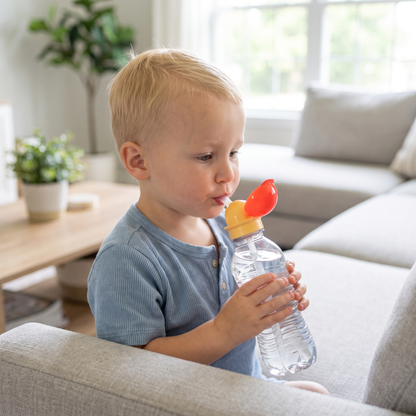 Universal Silicone Bottle Straw Topper (2-pack)
