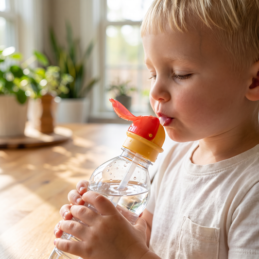 Universal Silicone Bottle Straw Topper (2-pack)