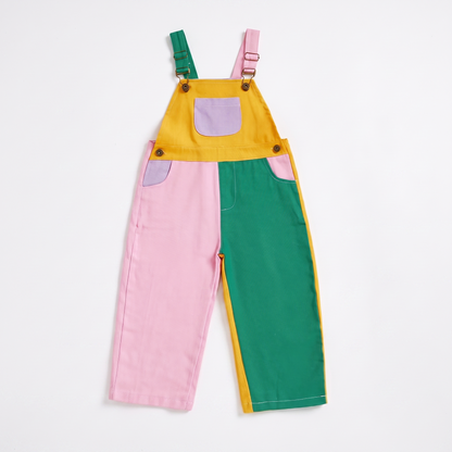 Classic Denim Dungarees with Adjustable Straps
