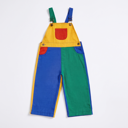 Classic Denim Dungarees with Adjustable Straps
