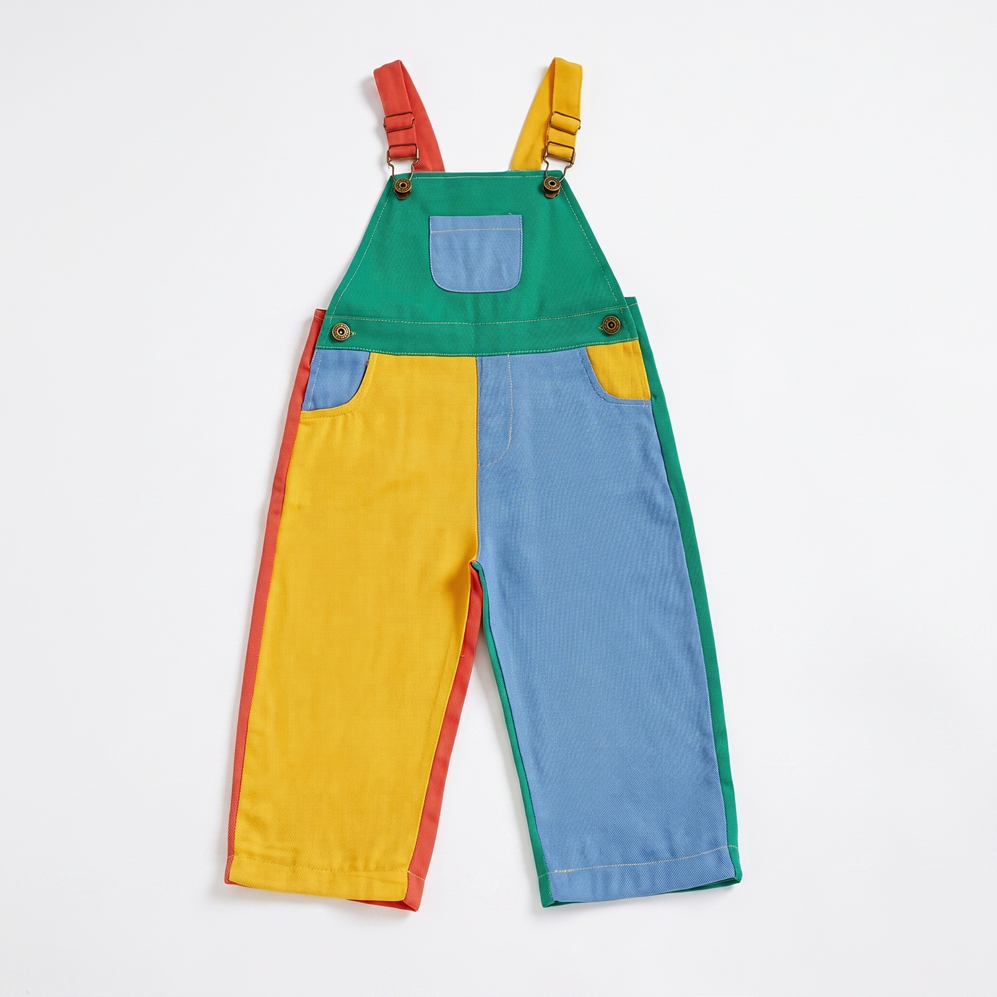 Classic Denim Dungarees with Adjustable Straps
