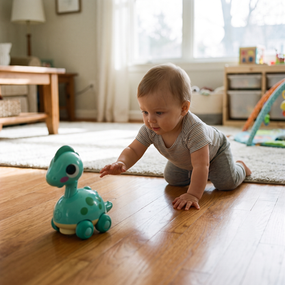 Touch & Go Musical Crawling Toy for Babies