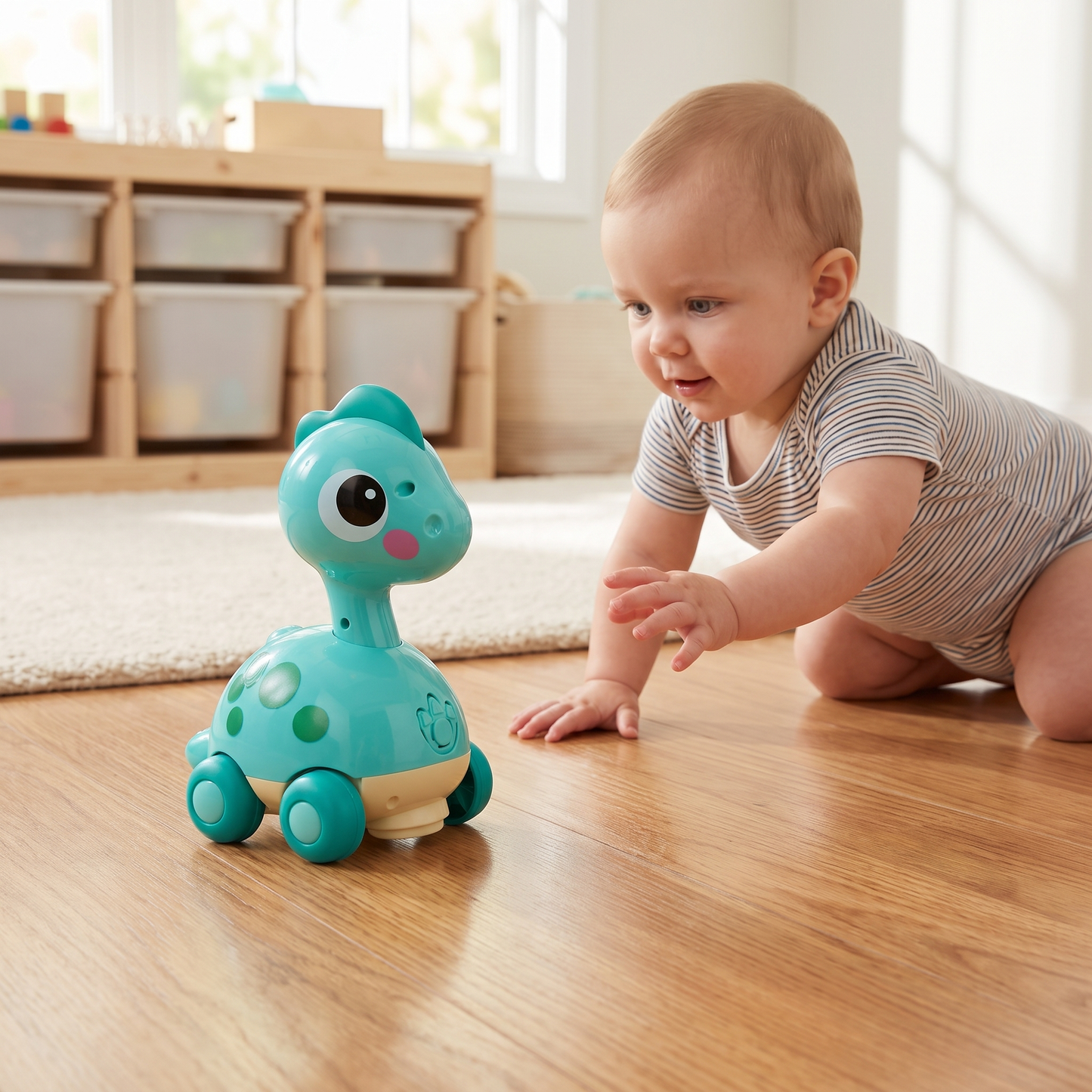 Touch & Go Musical Crawling Toy for Babies