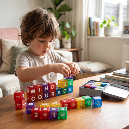 Magnetic Alphabet & Numbers Learning Blocks