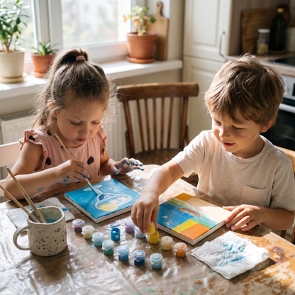 Paint by Numbers Canvas Kit (6 Canvas Set)