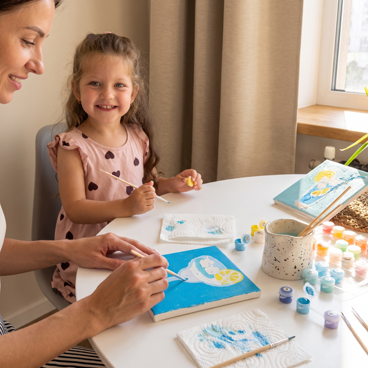 Paint by Numbers Canvas Kit (6 Canvas Set)