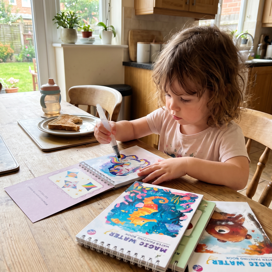 Magic Reusable Water Colouring Book for Kids