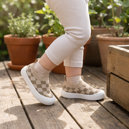 Breathable Slip On First Walker Shoes
