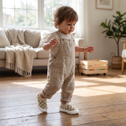 Breathable Slip On First Walker Shoes