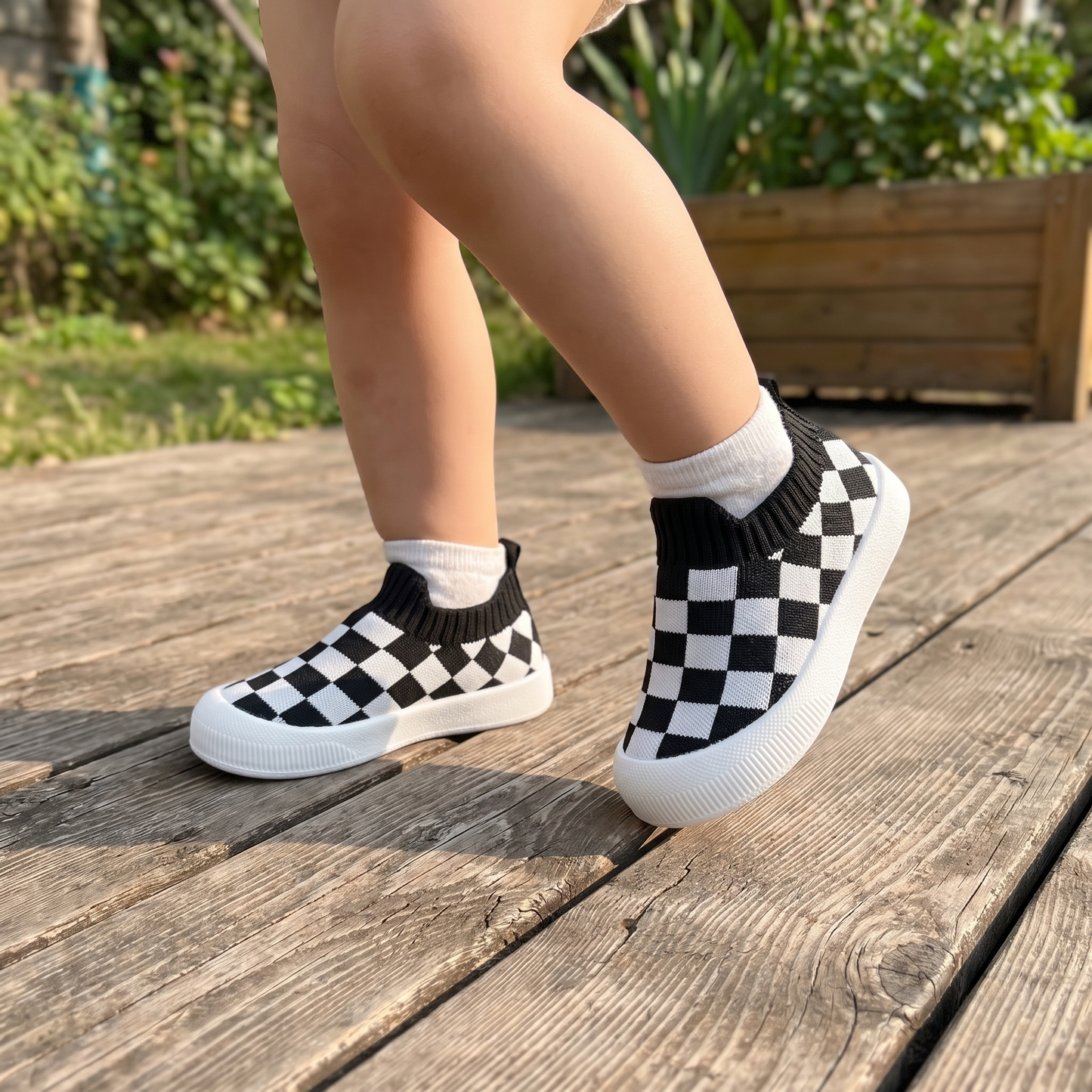 Breathable Slip On First Walker Shoes