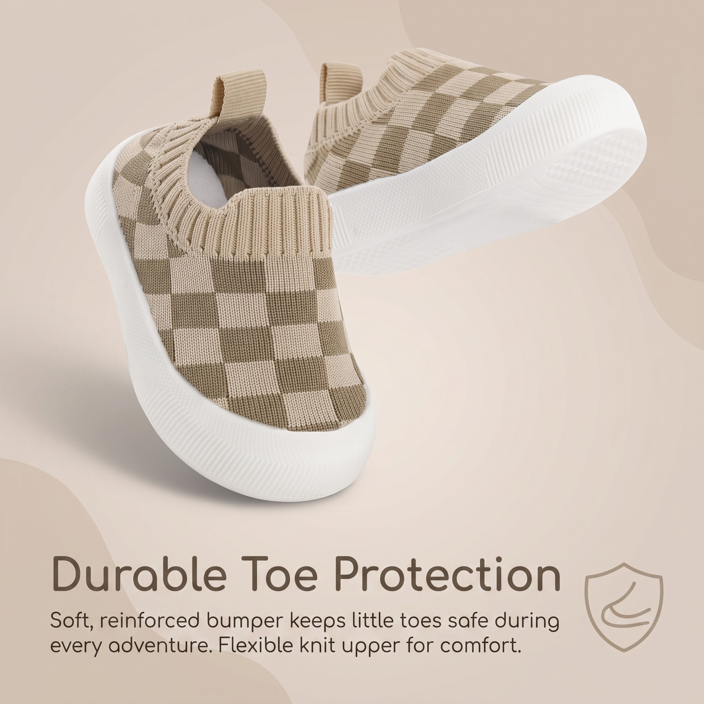 Breathable Slip On First Walker Shoes