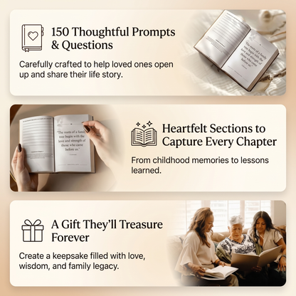 I Want To Have Your Story Keepsake Book