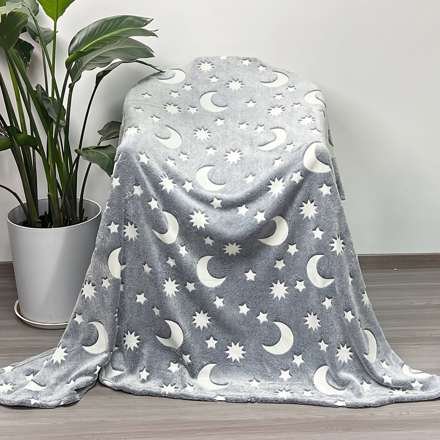 Glow in the Dark Star Cuddle Blanket