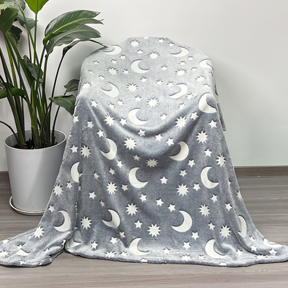 Glow in the Dark Star Cuddle Blanket