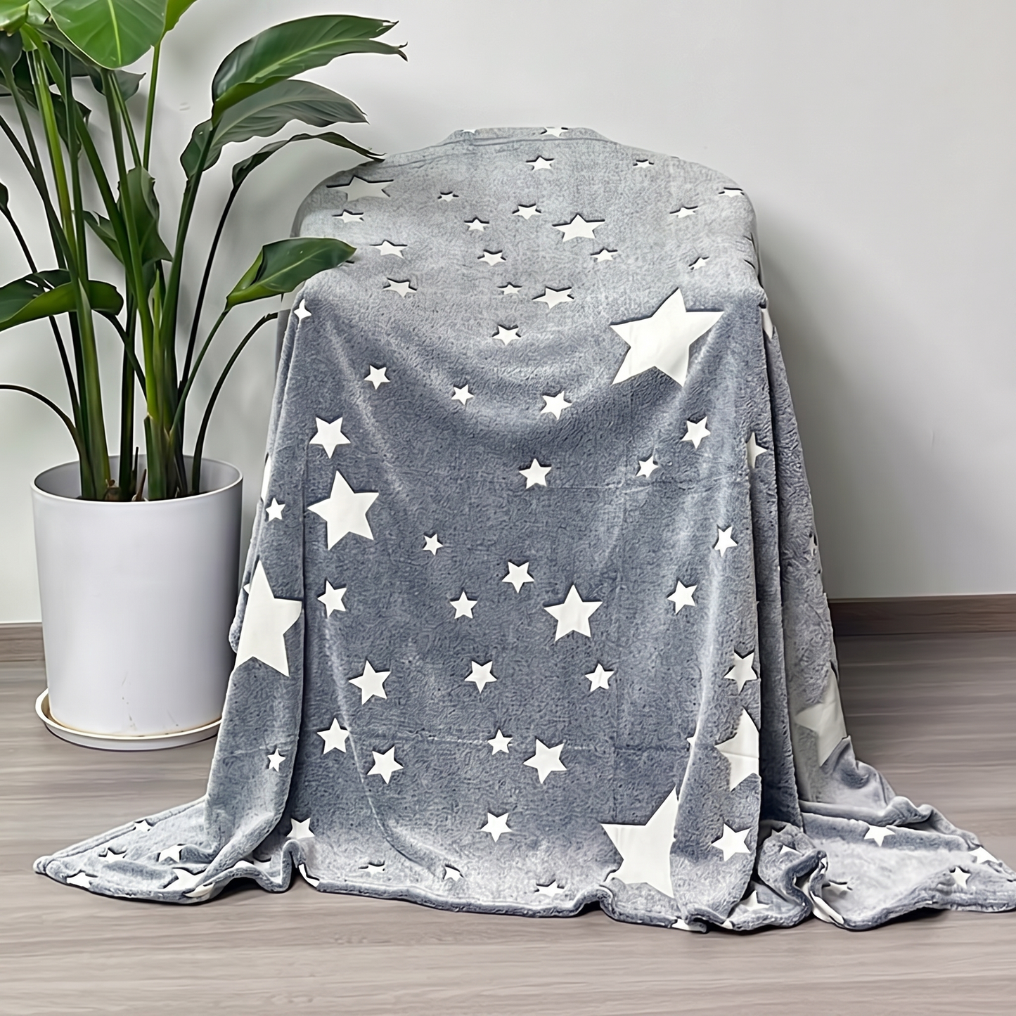Glow in the Dark Star Cuddle Blanket