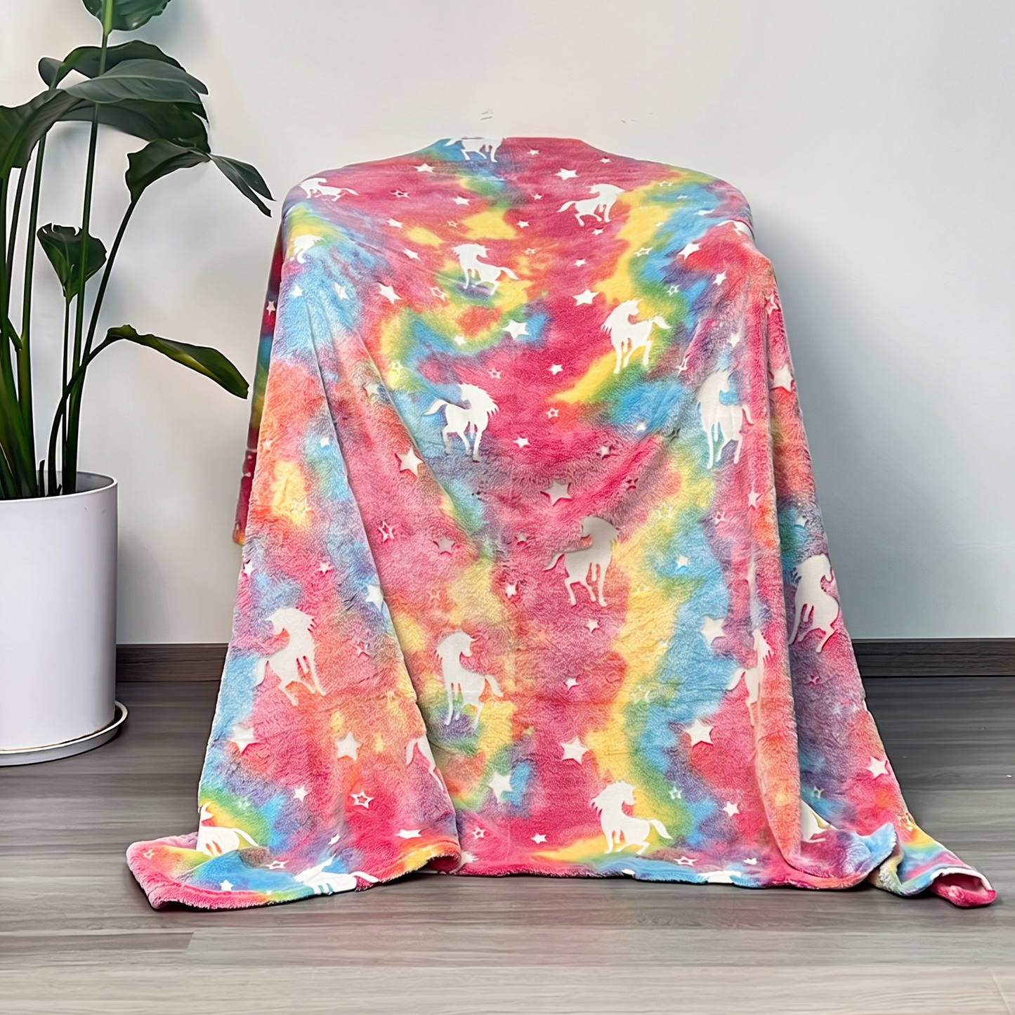 Glow in the Dark Star Cuddle Blanket