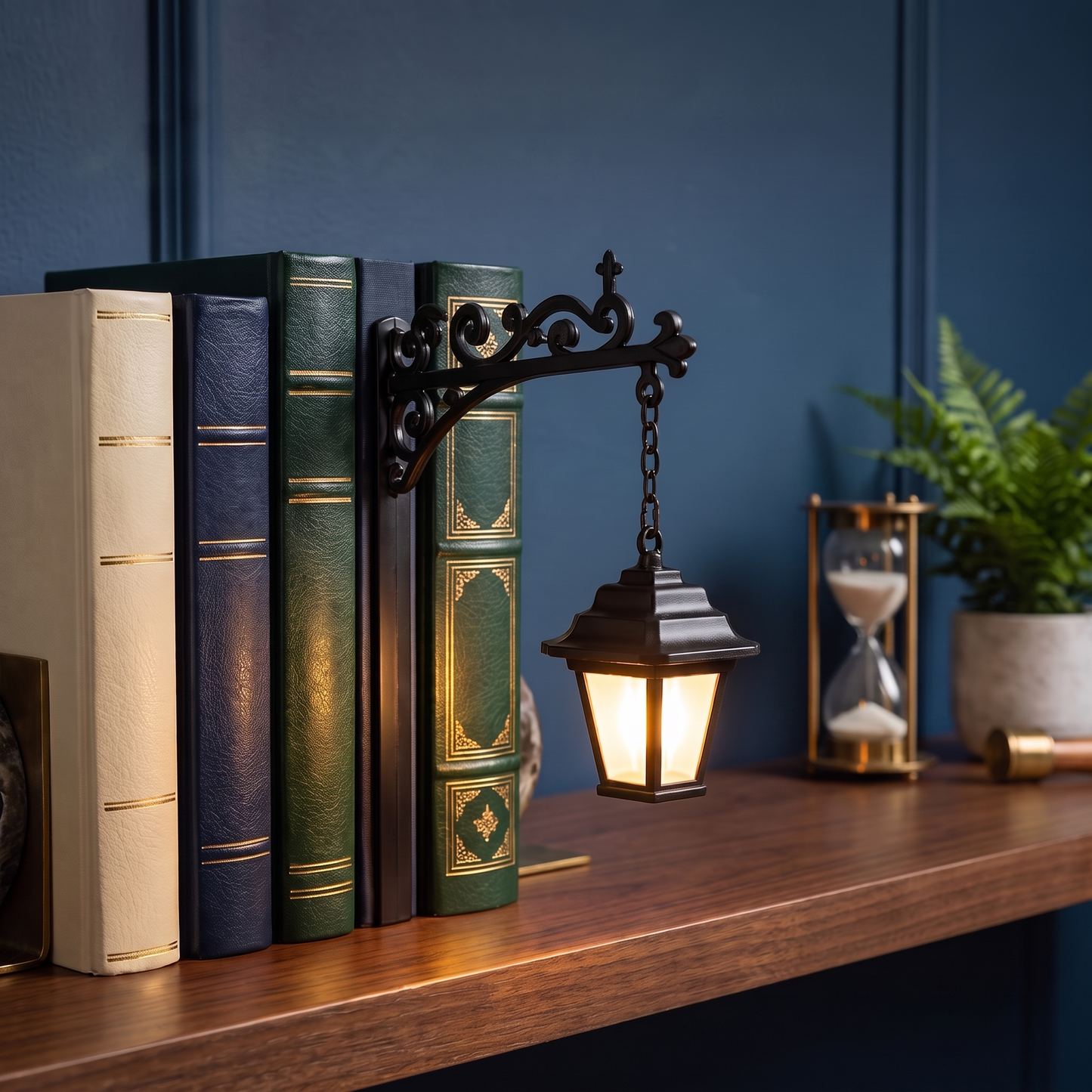 Mini Bookshelf Lamp for Cosy Reading Corners
