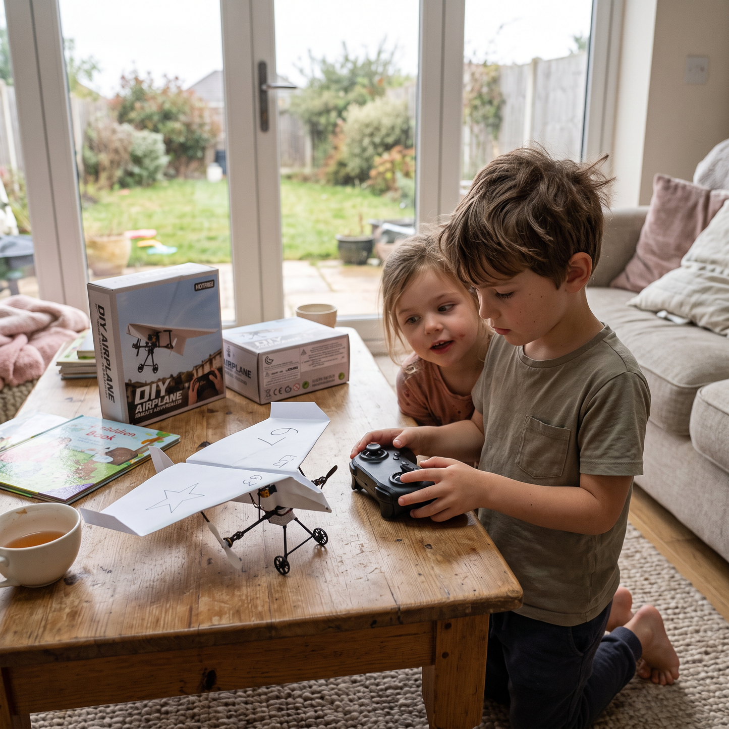 Motorised Paper Airplane Launcher Kit