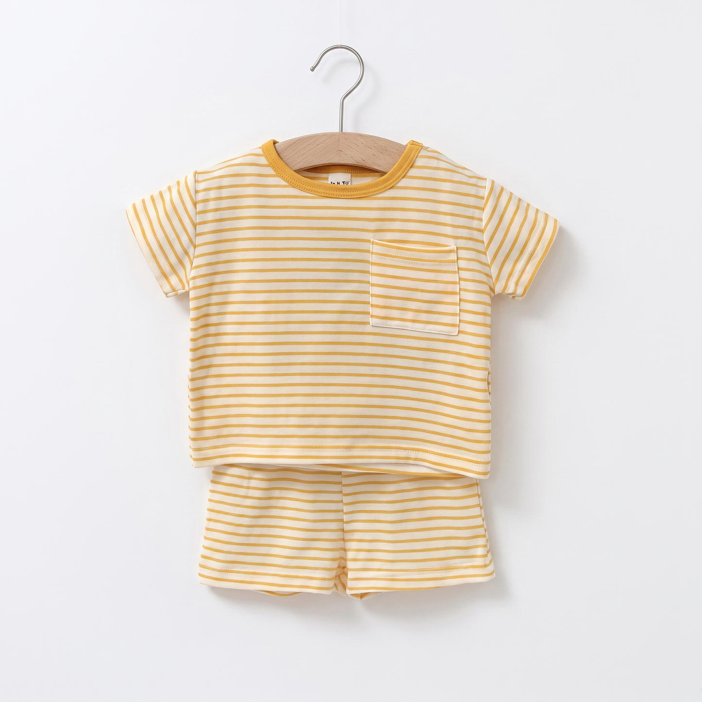 Striped Summer Outfit Set for Babies And Toddlers