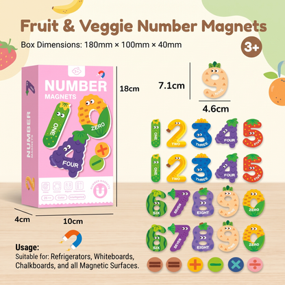 Magnetic Animal Alphabet Letters Set