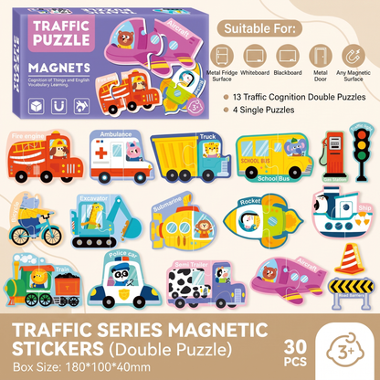 Magnetic Animal Alphabet Letters Set