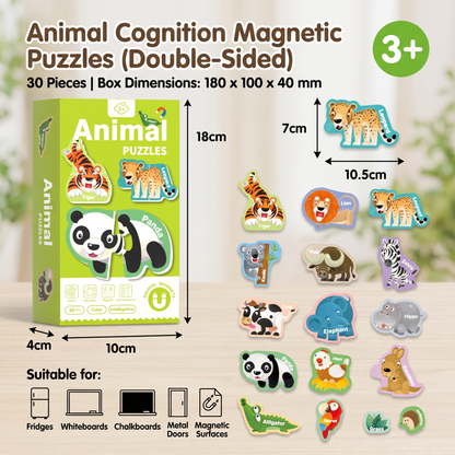 Magnetic Animal Alphabet Letters Set
