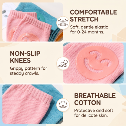 Anti Slip Baby Knee Pads for Crawling
