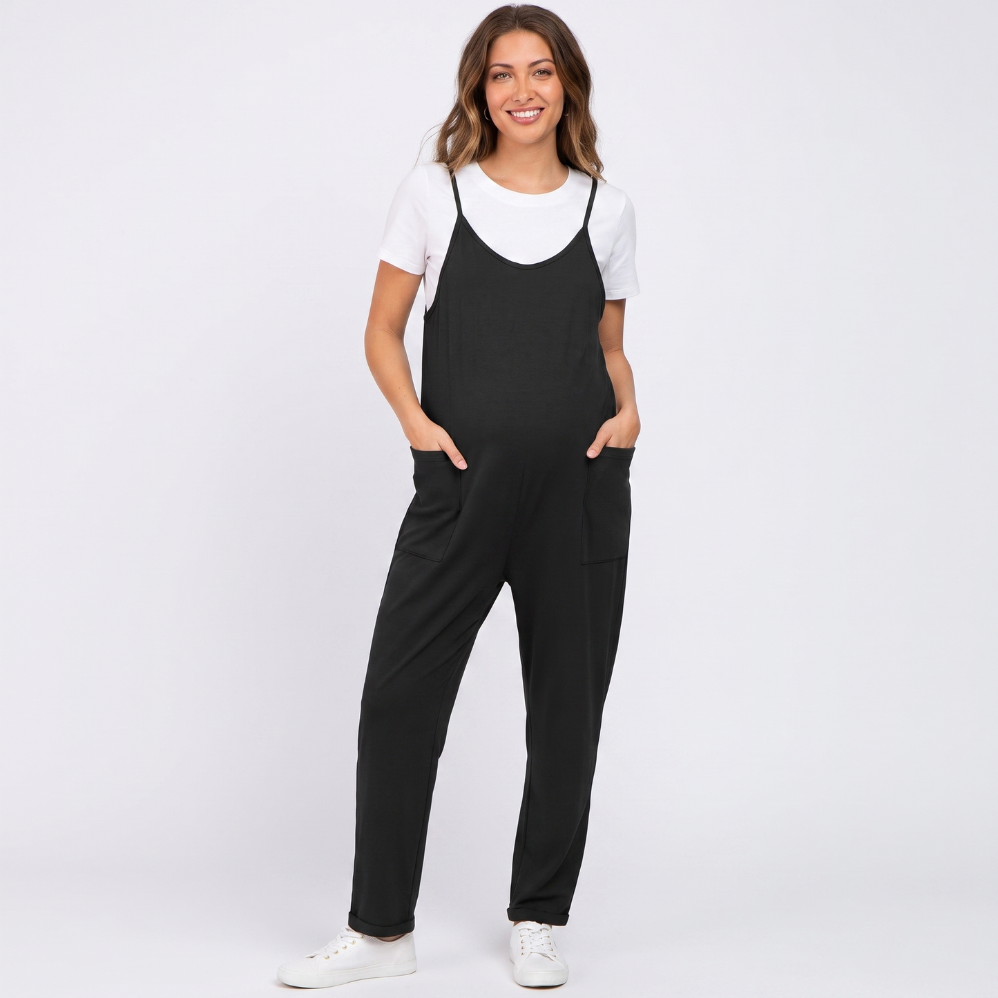 Comfy Oversized Pregnancy Jumpsuit