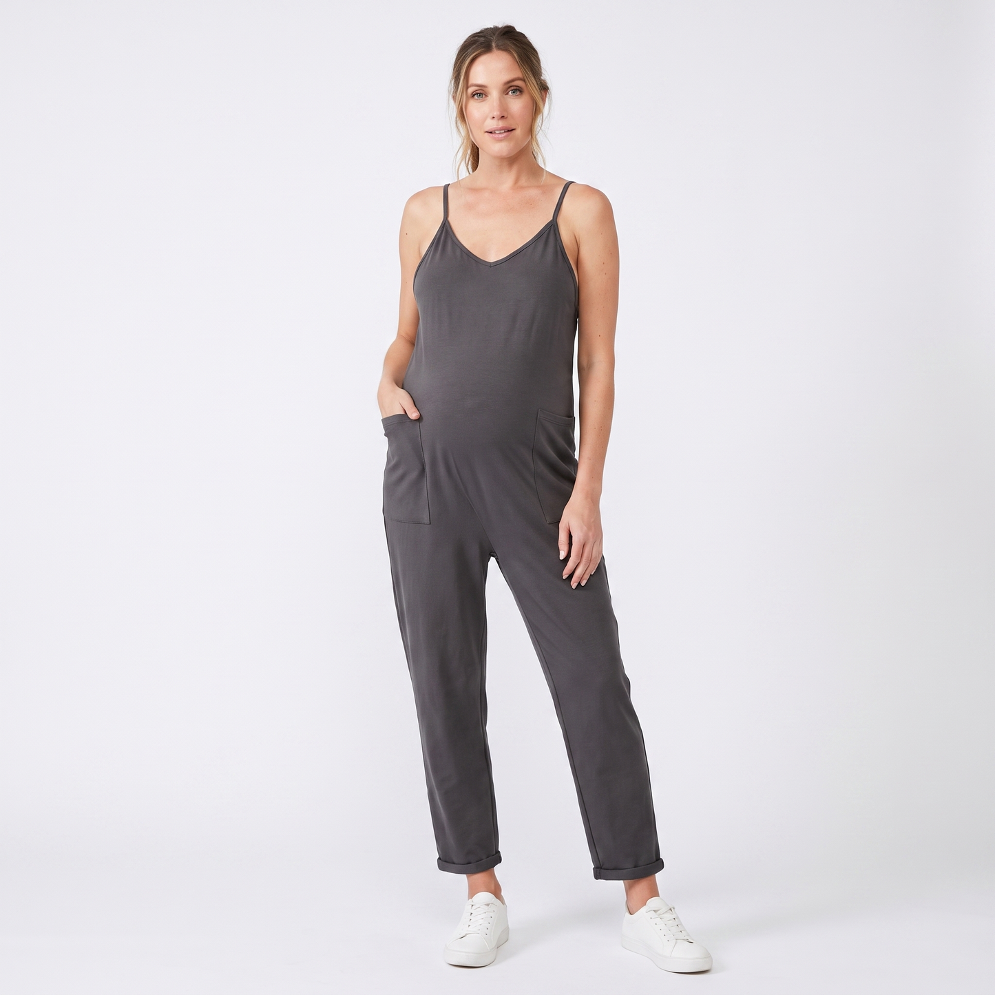 Comfy Oversized Pregnancy Jumpsuit