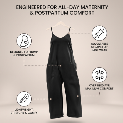 Comfy Oversized Pregnancy Jumpsuit