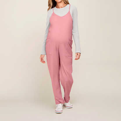 Comfy Oversized Pregnancy Jumpsuit