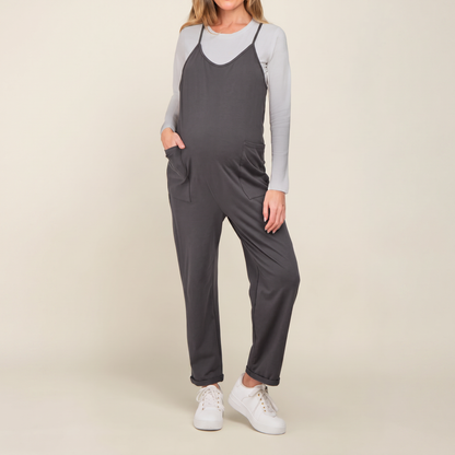 Comfy Oversized Pregnancy Jumpsuit