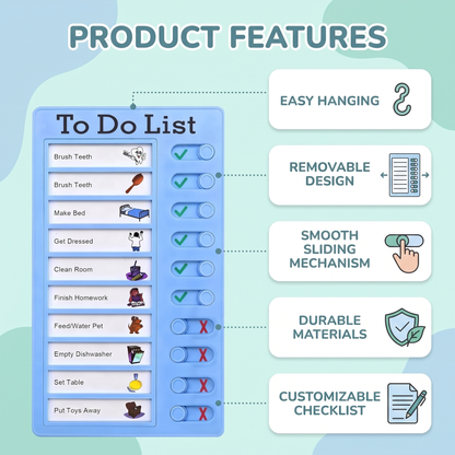 Kids Daily Task & Routine Planner