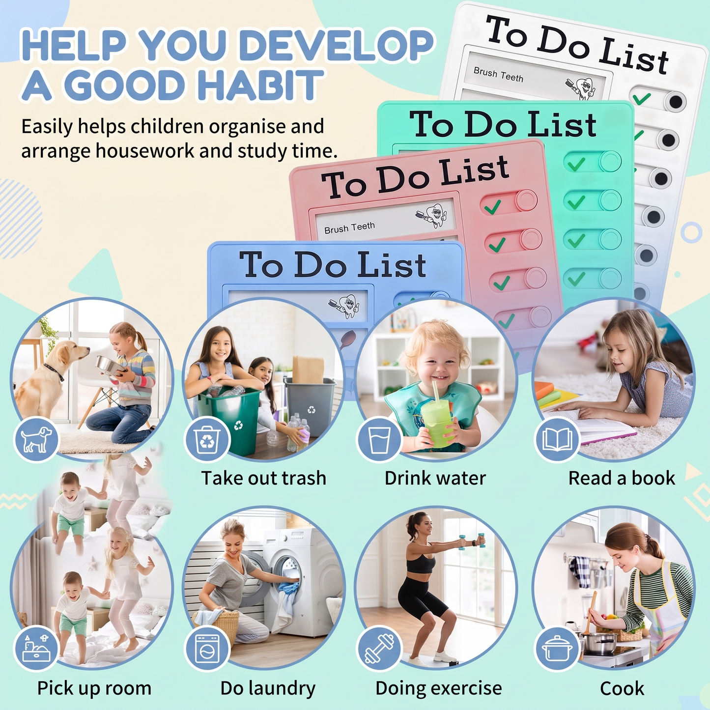 Kids Daily Task & Routine Planner