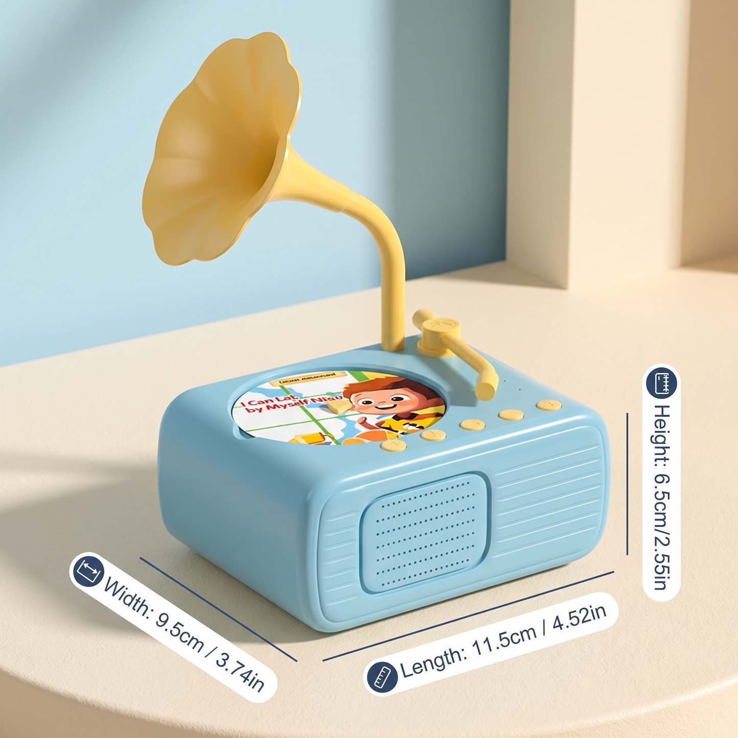 Kids Storytelling Gramophone with 96 Cards