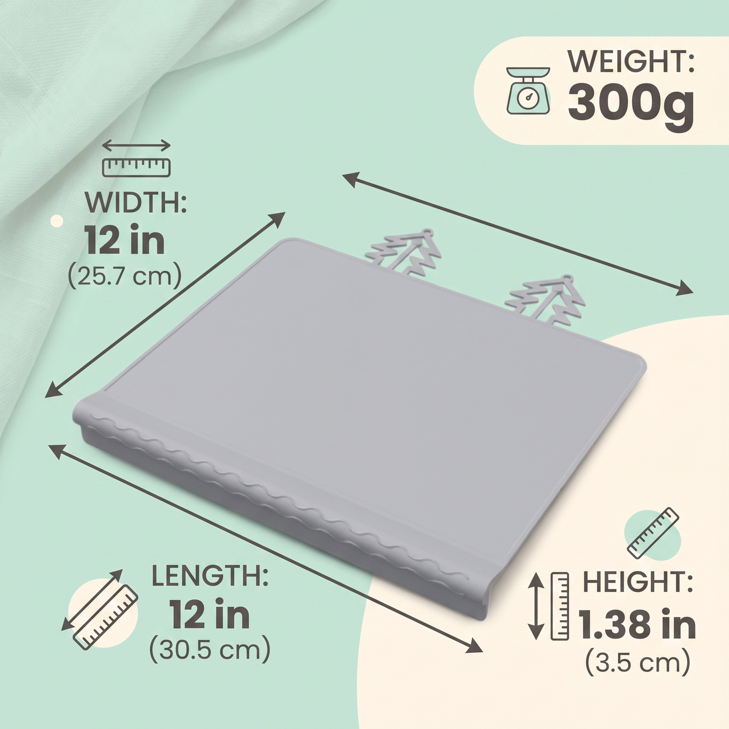 Non Slip Silicone Table Mat for Babies & Toddlers