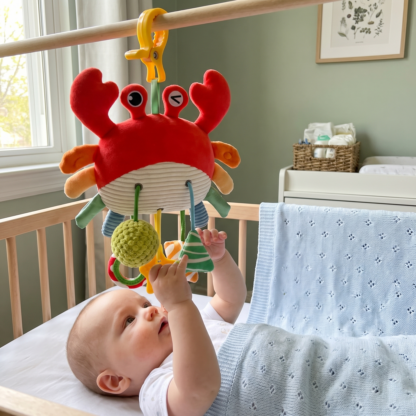 Baby Pram Spiral Activity Toy