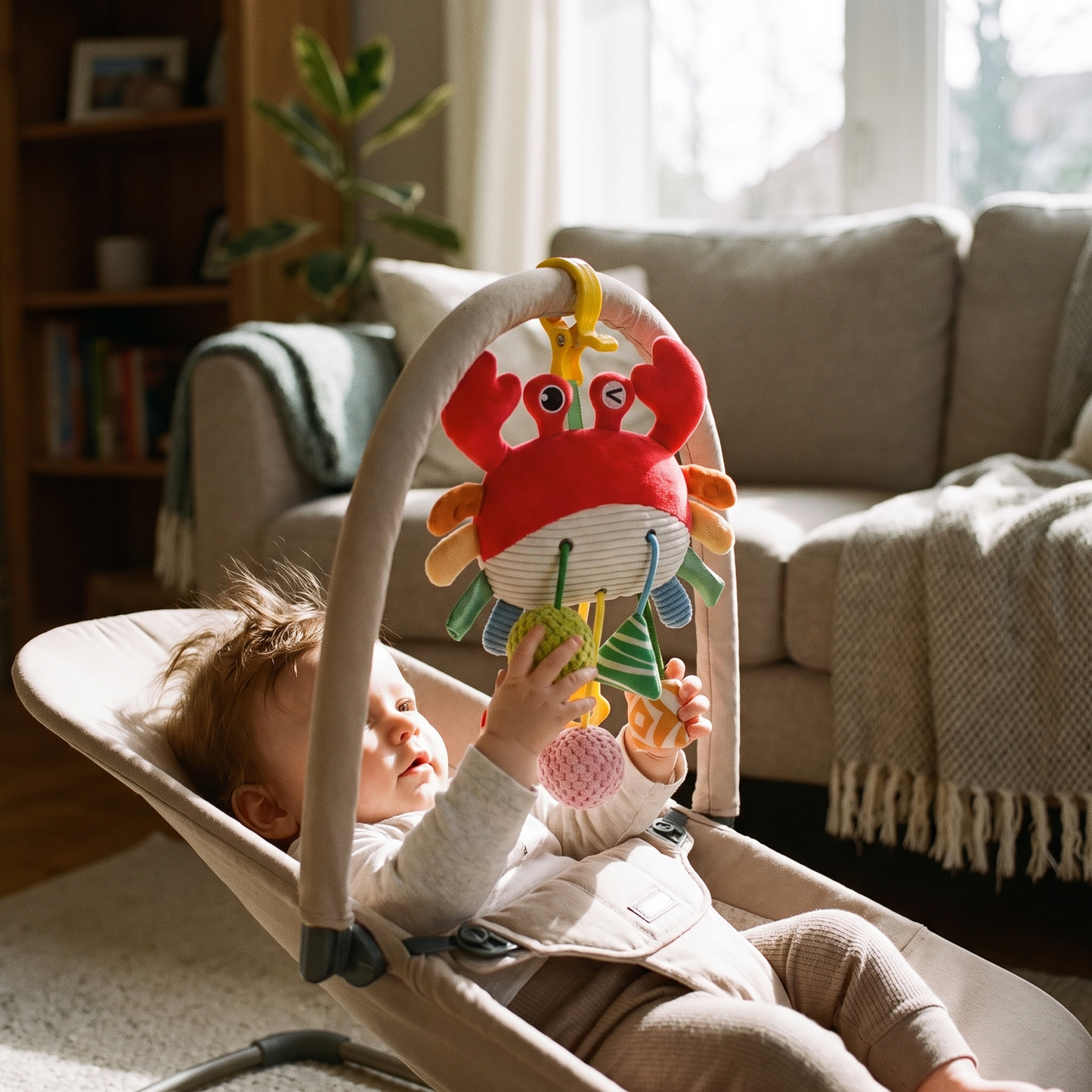 Baby Pram Spiral Activity Toy