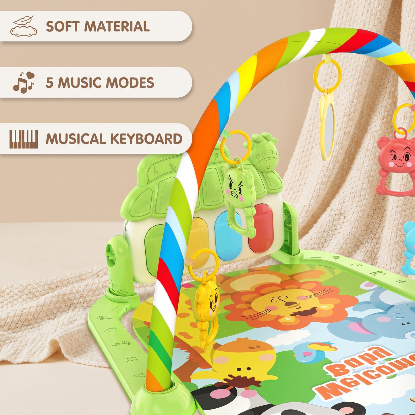 Baby Kick & Play Piano Activity Gym