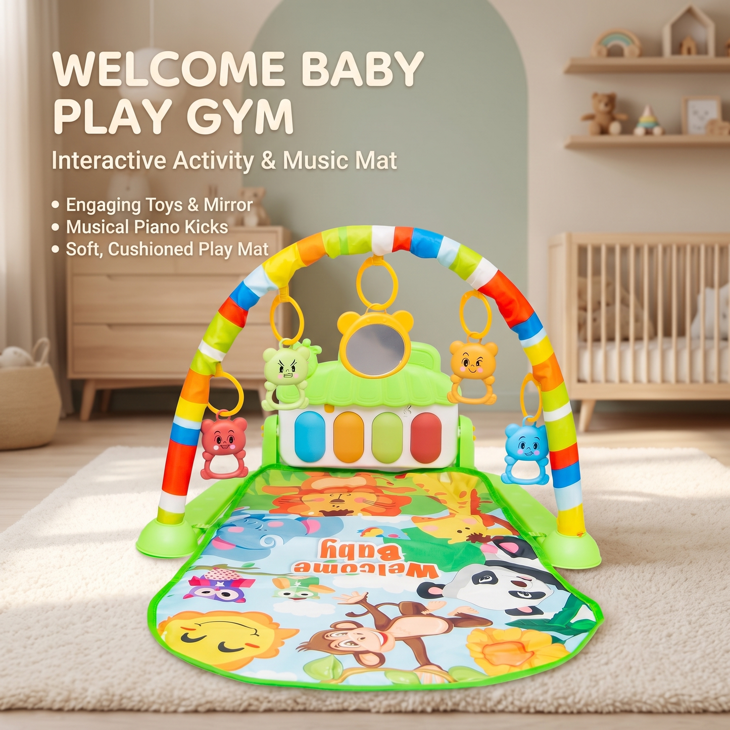 Baby Kick & Play Piano Activity Gym