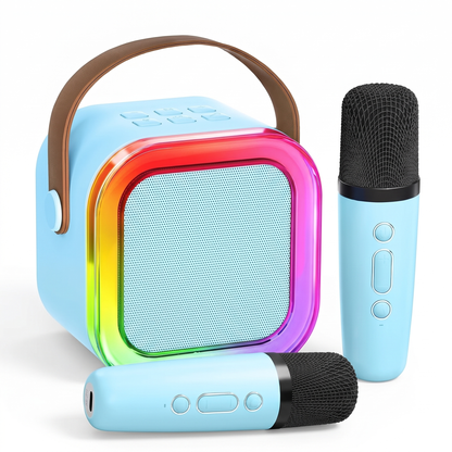 Kids Karaoke Machine with 2 Wireless Microphones